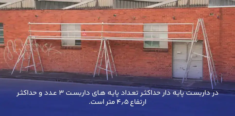 نکات فنی و ایمنی داربست پایه دار