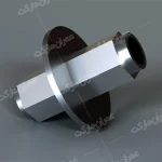 میان بولت آب بند چدنی نقره ای | مغزی آب بندی فلزی